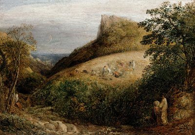 A Pastoral Scene by Samuel Palmer